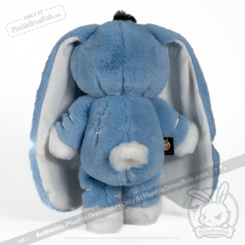 Plushie Dreadfuls Depression Rabbit V2 Mohawk Edition - Soft Stuffed Animal Toy for Anxiety Relief & Emotional Support | Perfect for Therapy, Comfort, and Mental Health Awareness Gifts