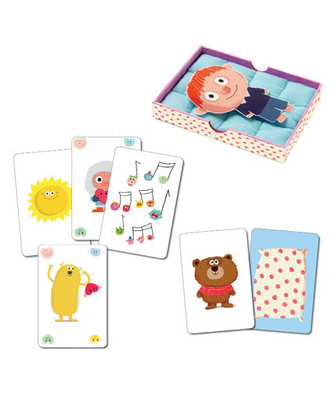 Bisou Dodo by Djeco - Fun French Card Game for Kids & Family Game Night | Perfect for Sleepovers, Travel & Indoor Activities
