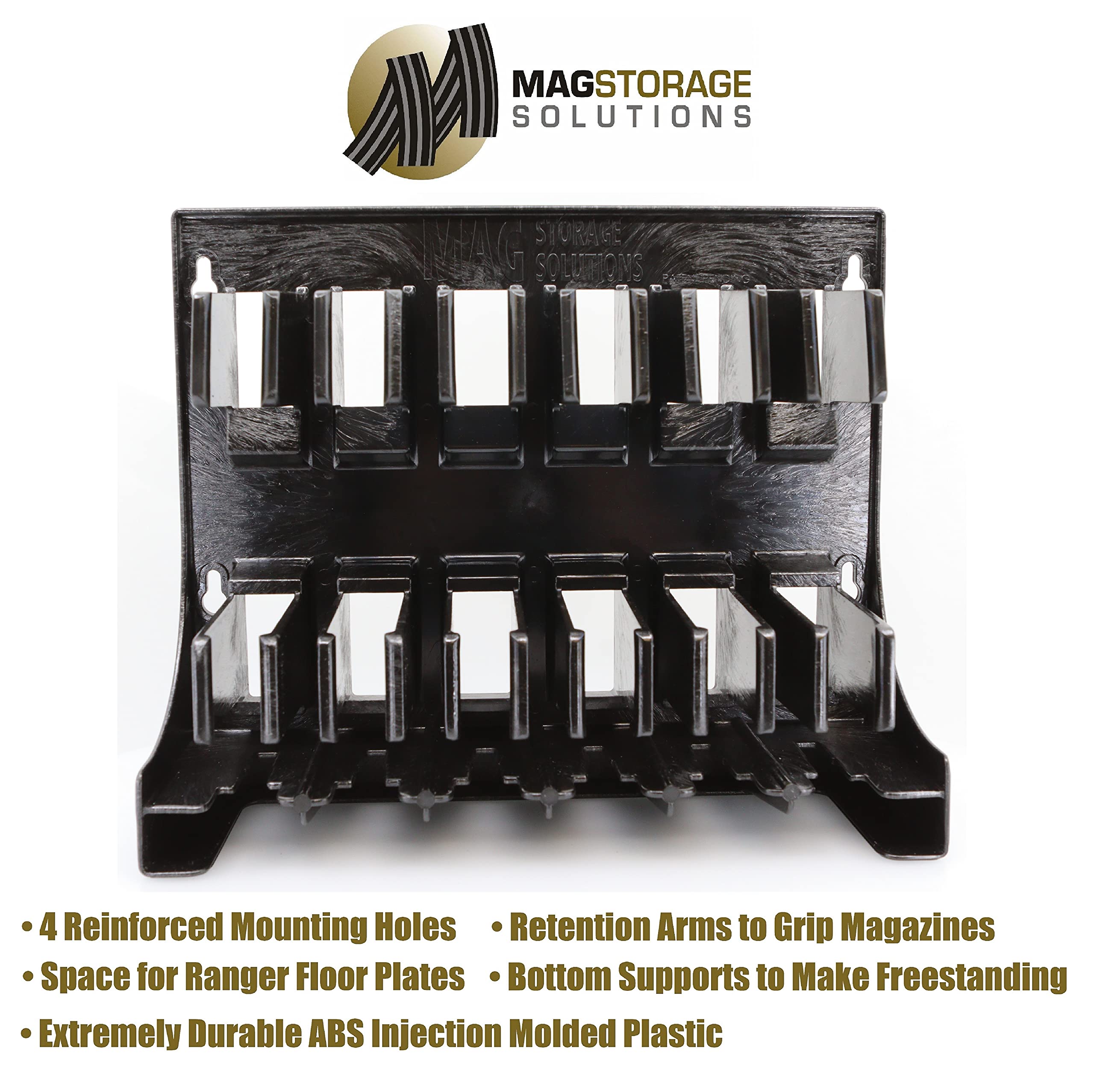Universal .223/5.56x45 Magazine Holder - Tactical Rifle Ammo Pouch for AR15, M4, M16 - Range Shooting, Hunting & Military Training Accessories