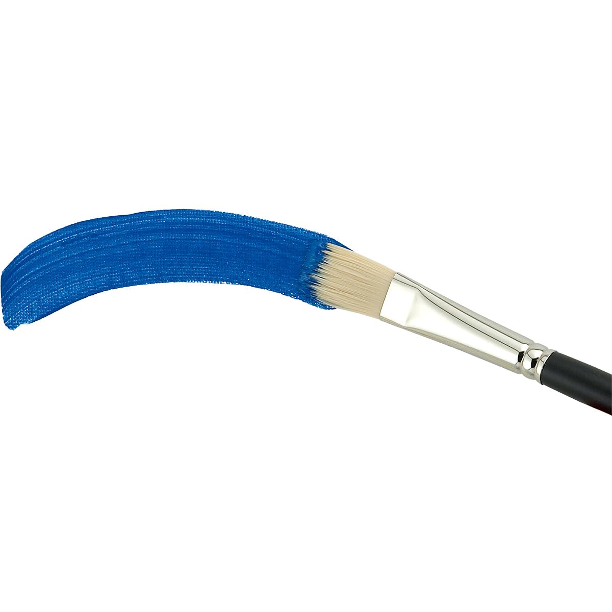 Creative Mark Powercryl Ultimate Acrylic Paint Brushes - Flat #10 Artist Brushes with 3 Synthetic Hair Diameters | Perfect for Heavy Acrylics, Water Soluble Oils & Professional Artwork | Ideal for Canvas Painting, DIY Crafts & Fine Art Projects