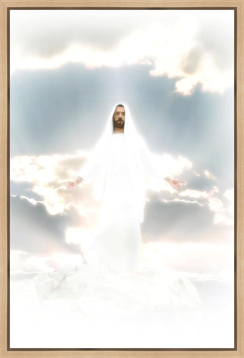 Behold My Beloved Son - Hear Him Gallery Wrap Canvas Art - Inspirational Christian Wall Decor for Home, Church & Office