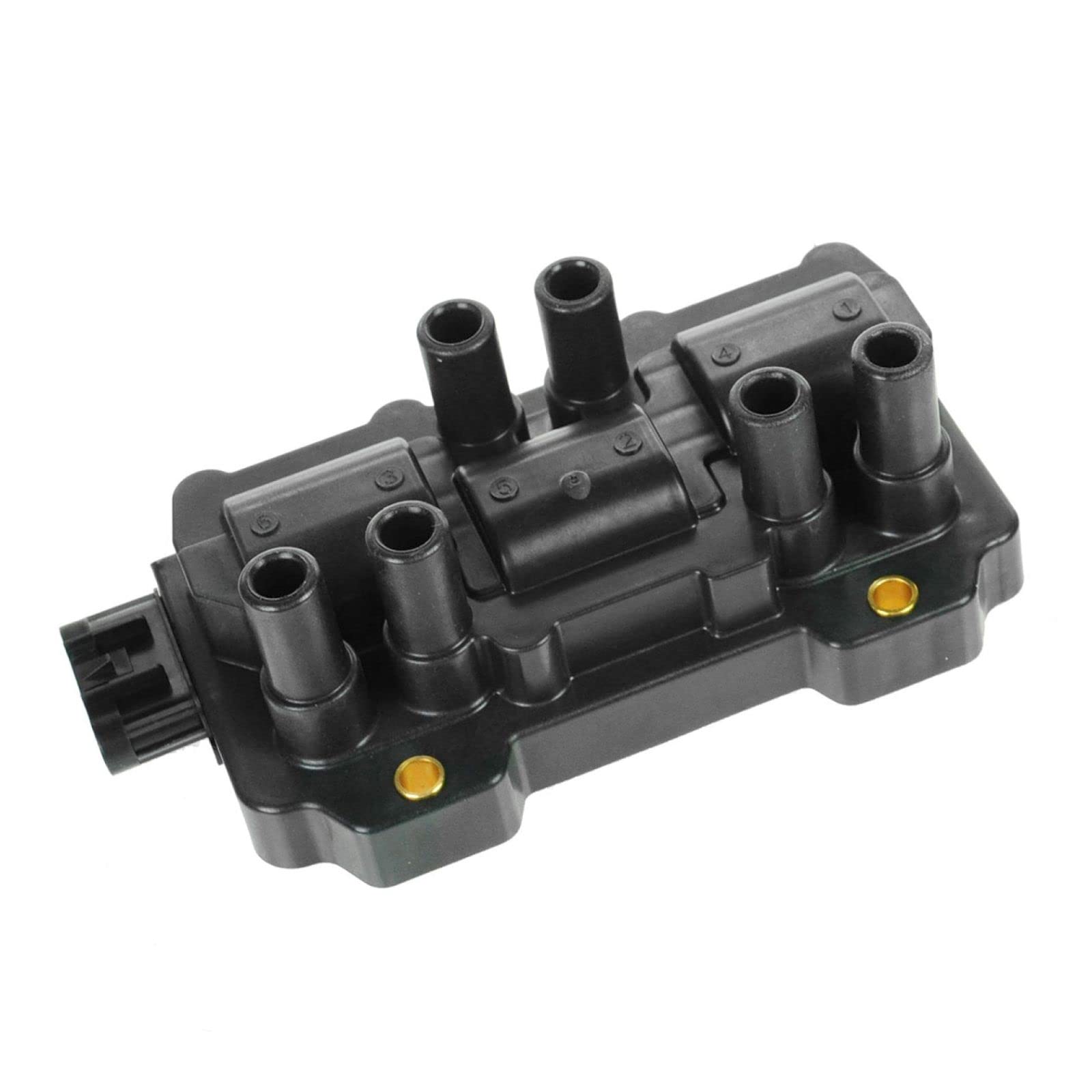 High Performance Ignition Coil & Spark Plug Wire Set - Compatible with 06-11 Buick, 06-10 Pontiac, 06-09 Saturn - Perfect for Engine Tune-Ups & Performance Upgrades