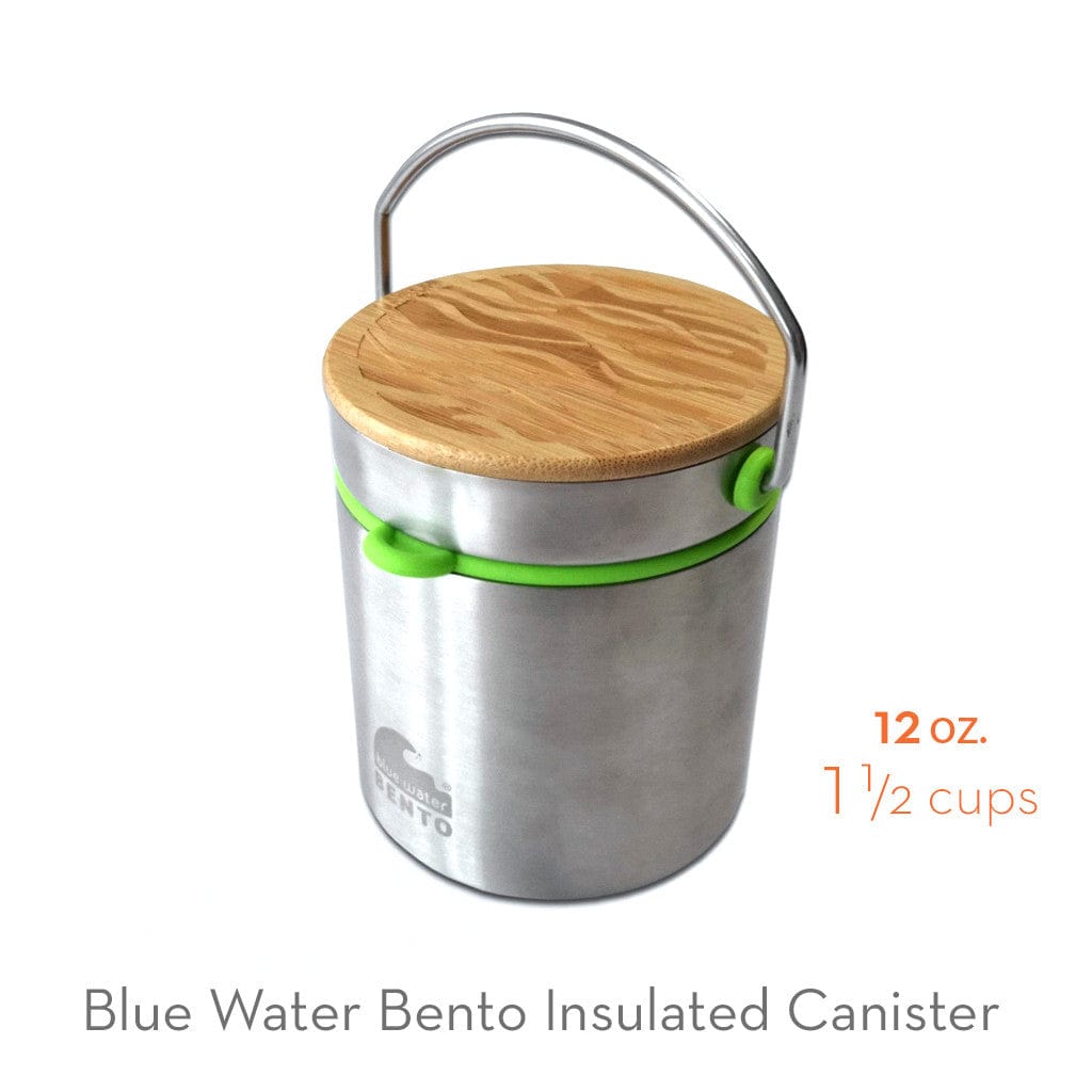 Blue Water Bento Insulated Lunch Box - Leakproof & Eco-Friendly Food Container for Work, School & Picnics - Perfect for Meal Prep & On-the-Go Dining