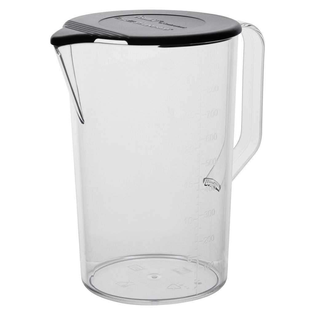 Bamix® 1 Liter Blender Jug with Lid - Compatible with Any Immersion Blender - Perfect for Smoothies, Soups & Food Prep in Your Kitchen