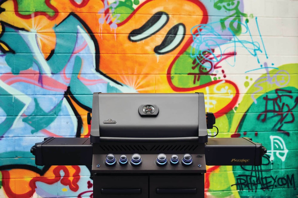 Napoleon Phantom Prestige 500 RSIB Propane Gas Grill - Outdoor BBQ Grill for Backyard, Patio & Tailgating Parties