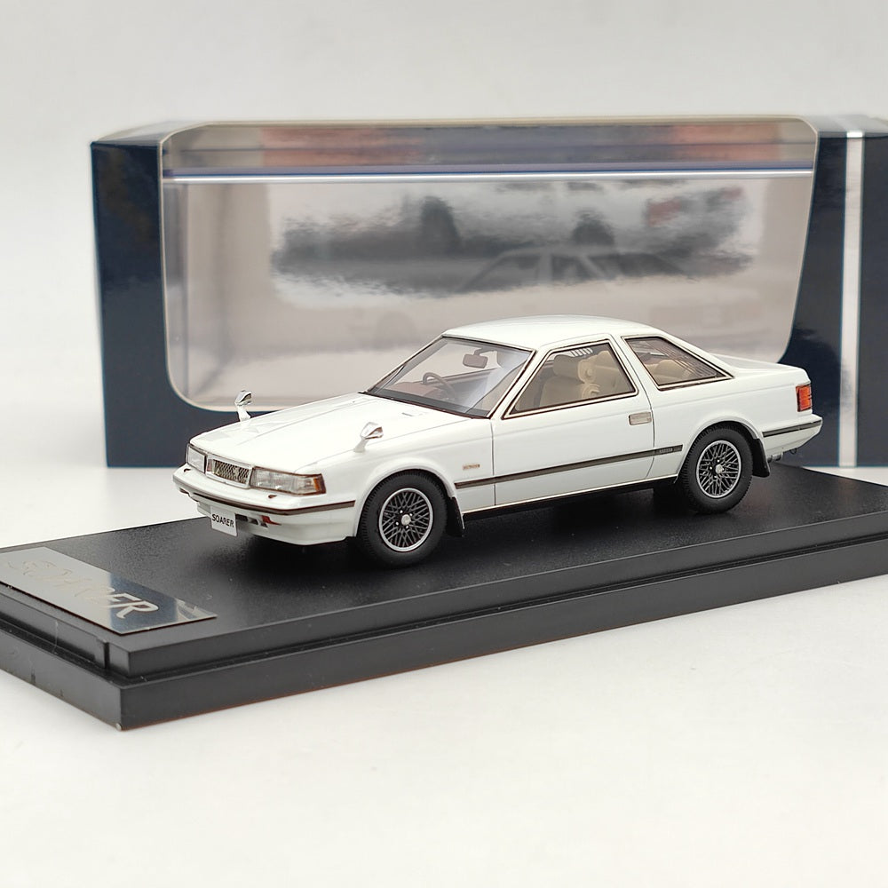 1/43 Scale Toyota Soarer 2800GT Extra White Limited Edition Diecast Model Car (PM4395W) - Perfect for Collectors, Display Cases, and Japanese Car Enthusiasts