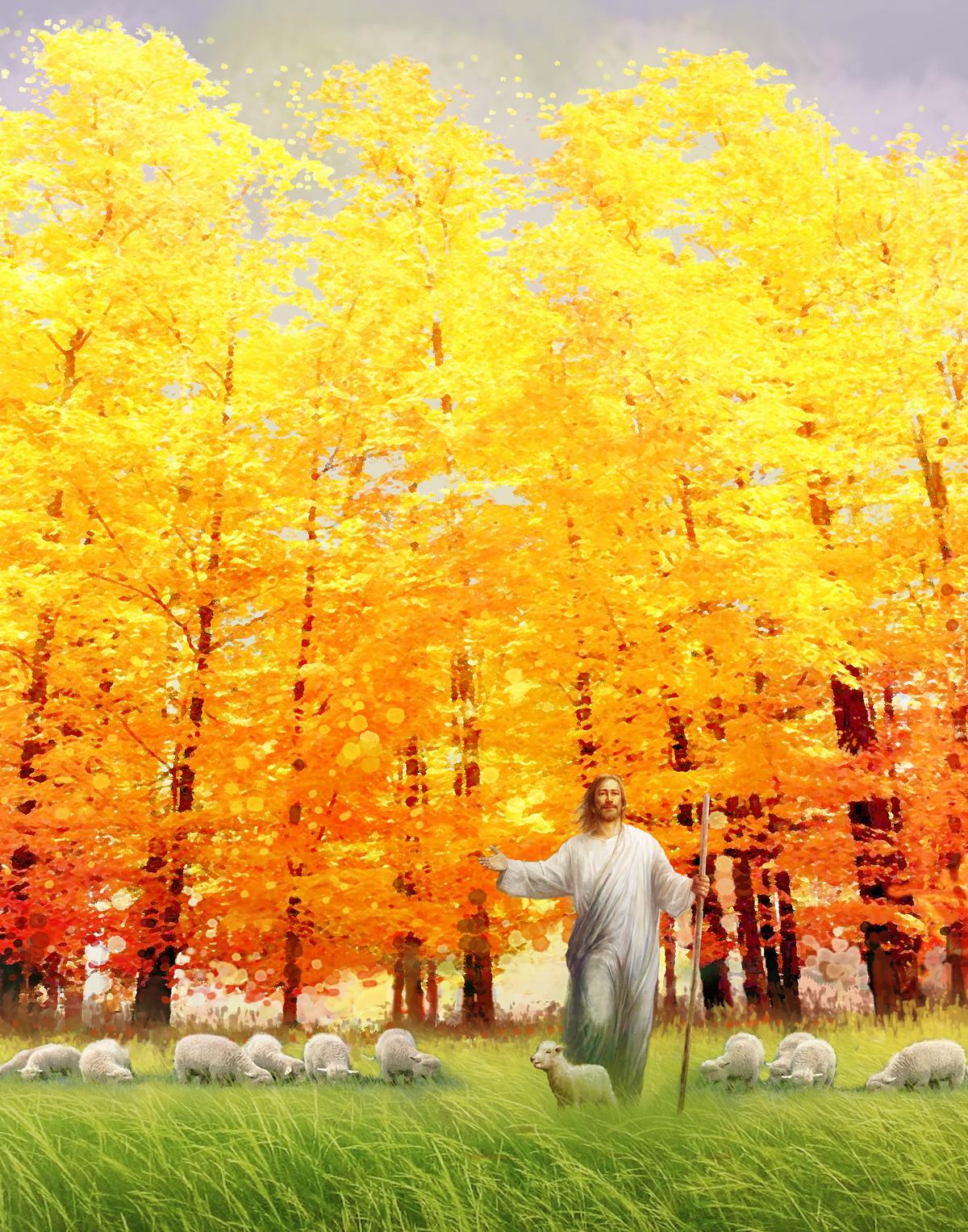 Autumn Breeze By Yongsung Kim - Premium Korean Wall Art Print for Home & Office Decor - Perfect for Living Room, Bedroom, and Gift Giving