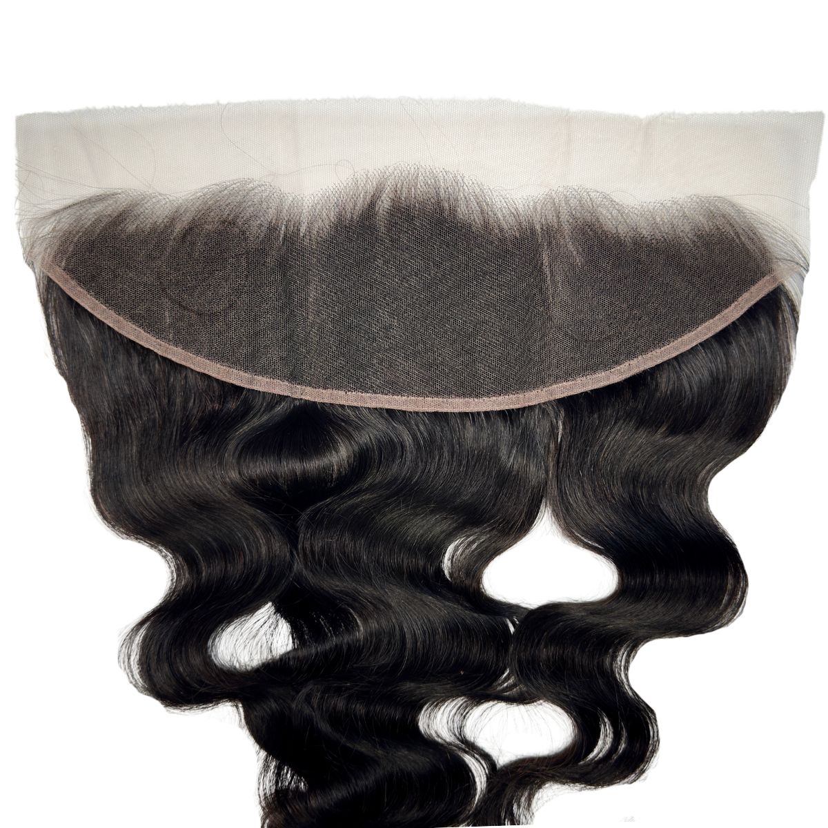 Jet Black 13x4 HD Lace Human Hair Frontal - Natural Body Wave Hairline for Flawless Look | Perfect for Daily Wear, Special Occasions & Protective Styling