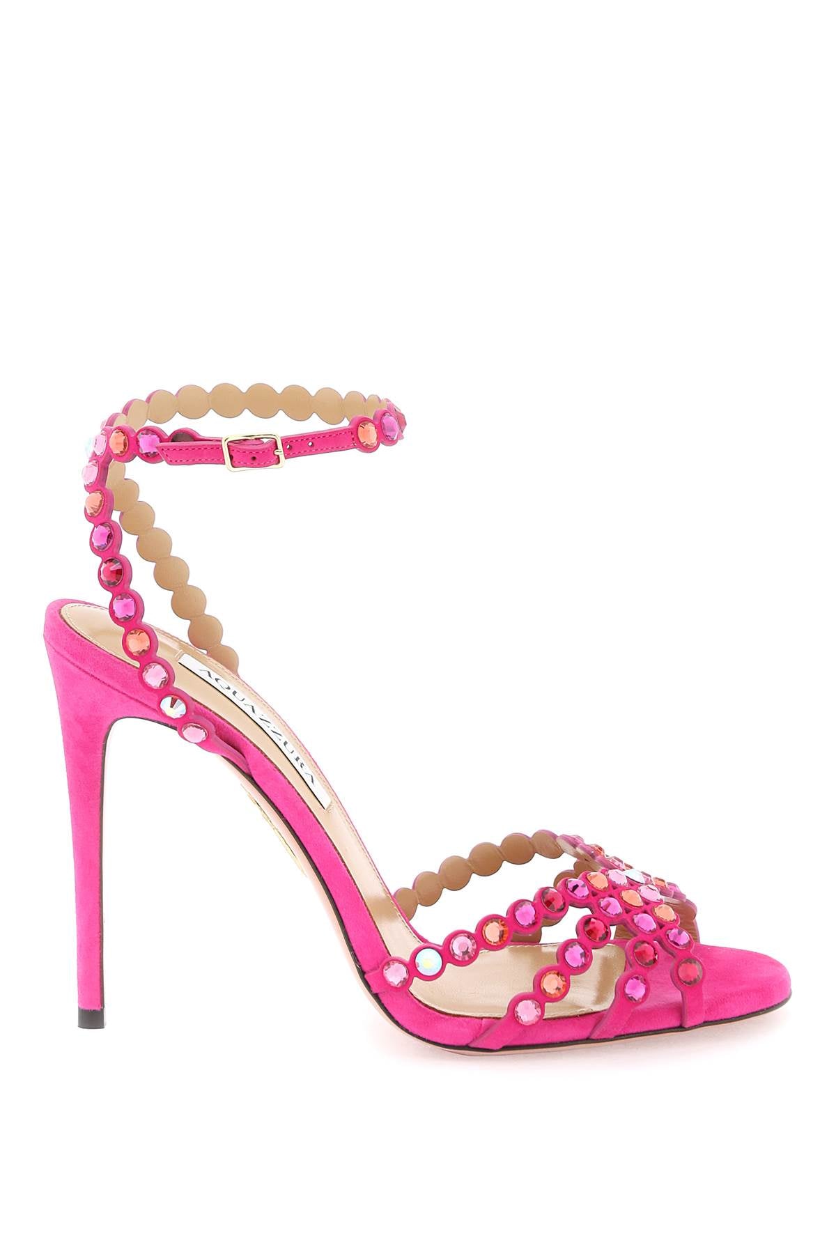 Aquazzura 'Tequila' Women's Luxury Sandals - Elegant High Heel Open Toe Shoes for Parties, Weddings & Night Out