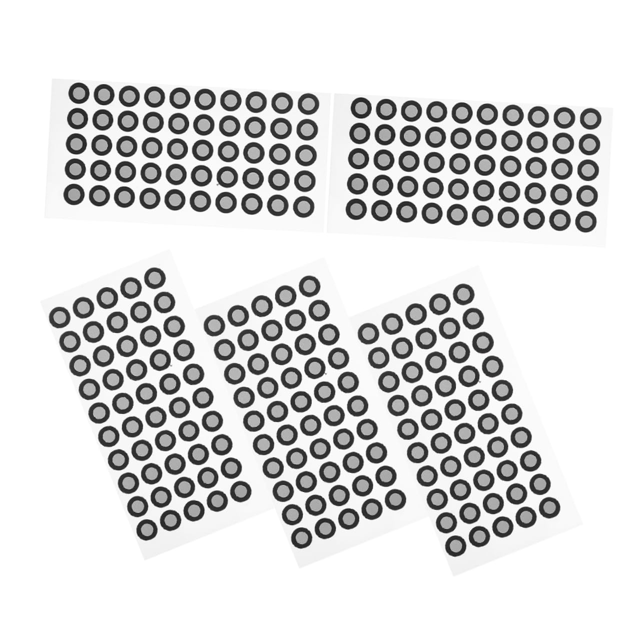 Jojofuny 10 Sheets Scanner Reflective Film Stickers - High Visibility Marking Points for 3D Scanning, Logo Reference & Pet Sign Identification | Perfect for 3D Modeling, Object Scanning & Industrial Applications