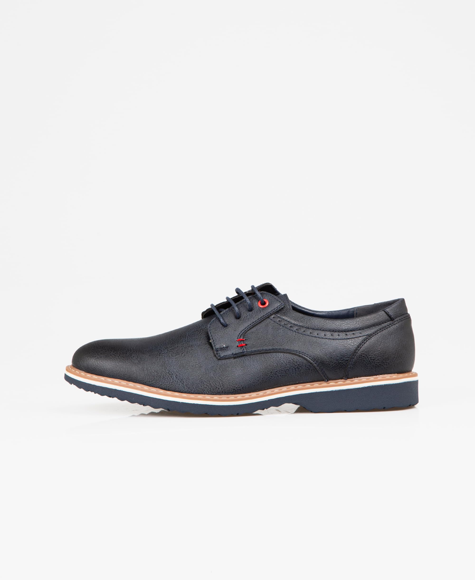 Men's Classic Oxford Dress Shoes - Business Formal & Smart Casual Lace-Up Derby Shoes for Office, Work, Wedding & Professional Events