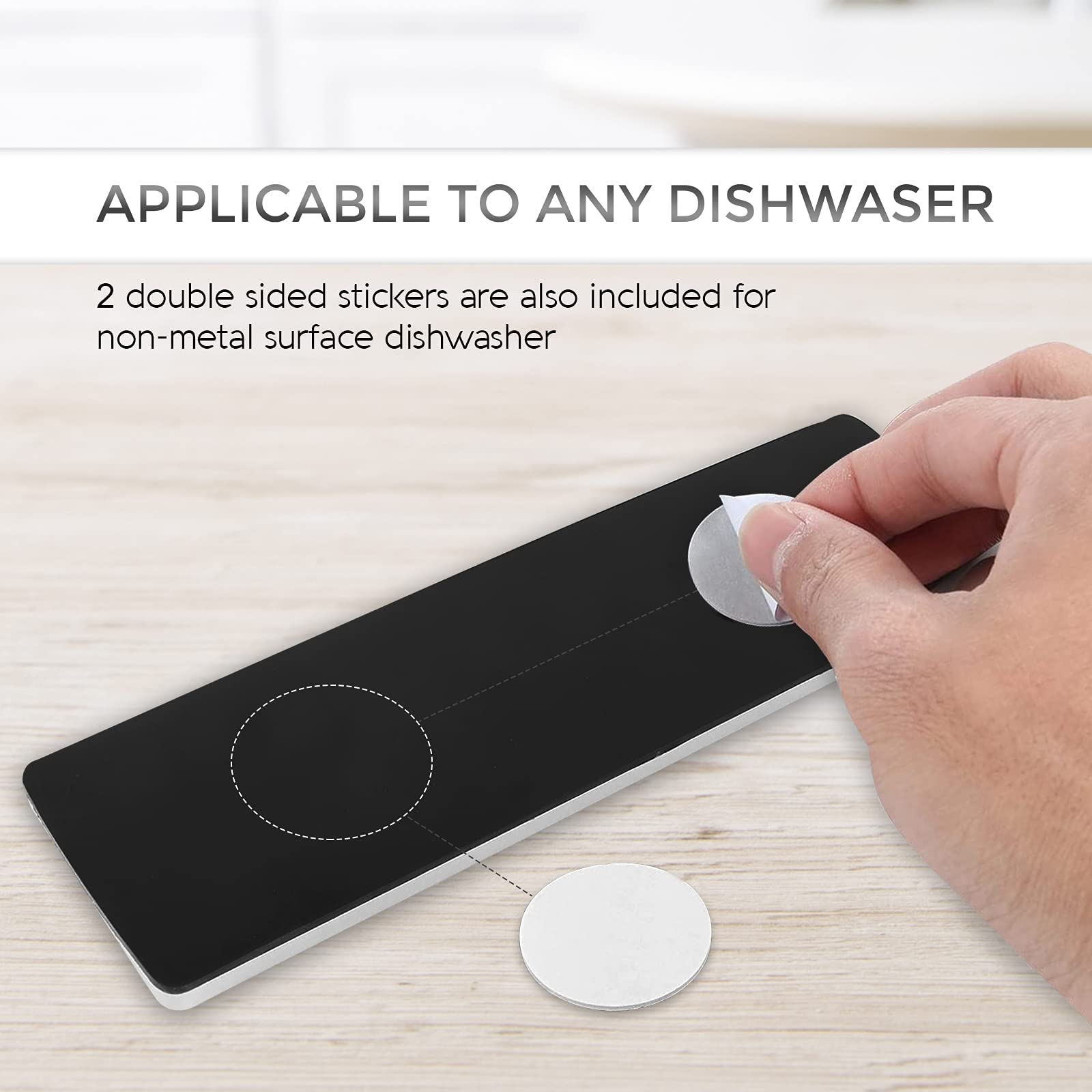 Stylish Clean Dirty Dishwasher Magnet Sign - Easy to Read, Strong Magnetic for Home Kitchen Decor - Perfect for Organizing and Labeling Appliances in Your Kitchen