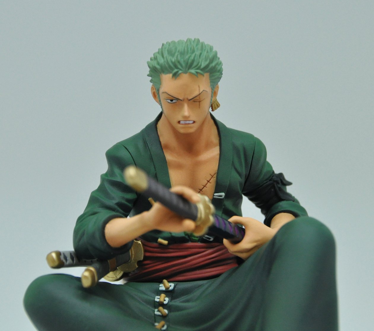 One Piece Roronoa Zoro PVC Action Figure - New World Version Eternal Calendar Collectible for Anime Fans | Perfect for Display, Gifts, and Anime Collections