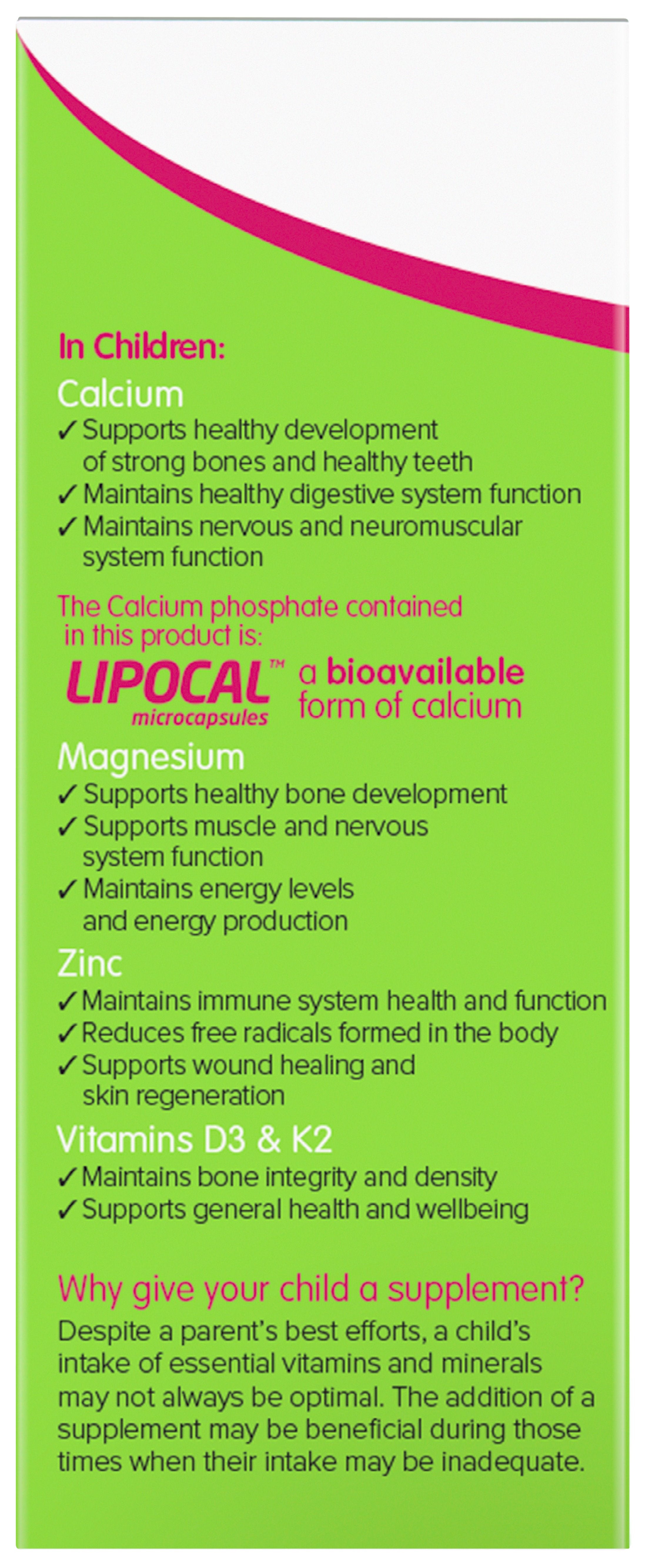Brauer Baby & Kids Liquid Calcium Magnesium Zinc Supplement - Supports Healthy Growth & Immune System - Ideal for Infants & Toddlers - Perfect for Daily Nutrition & Immune Support