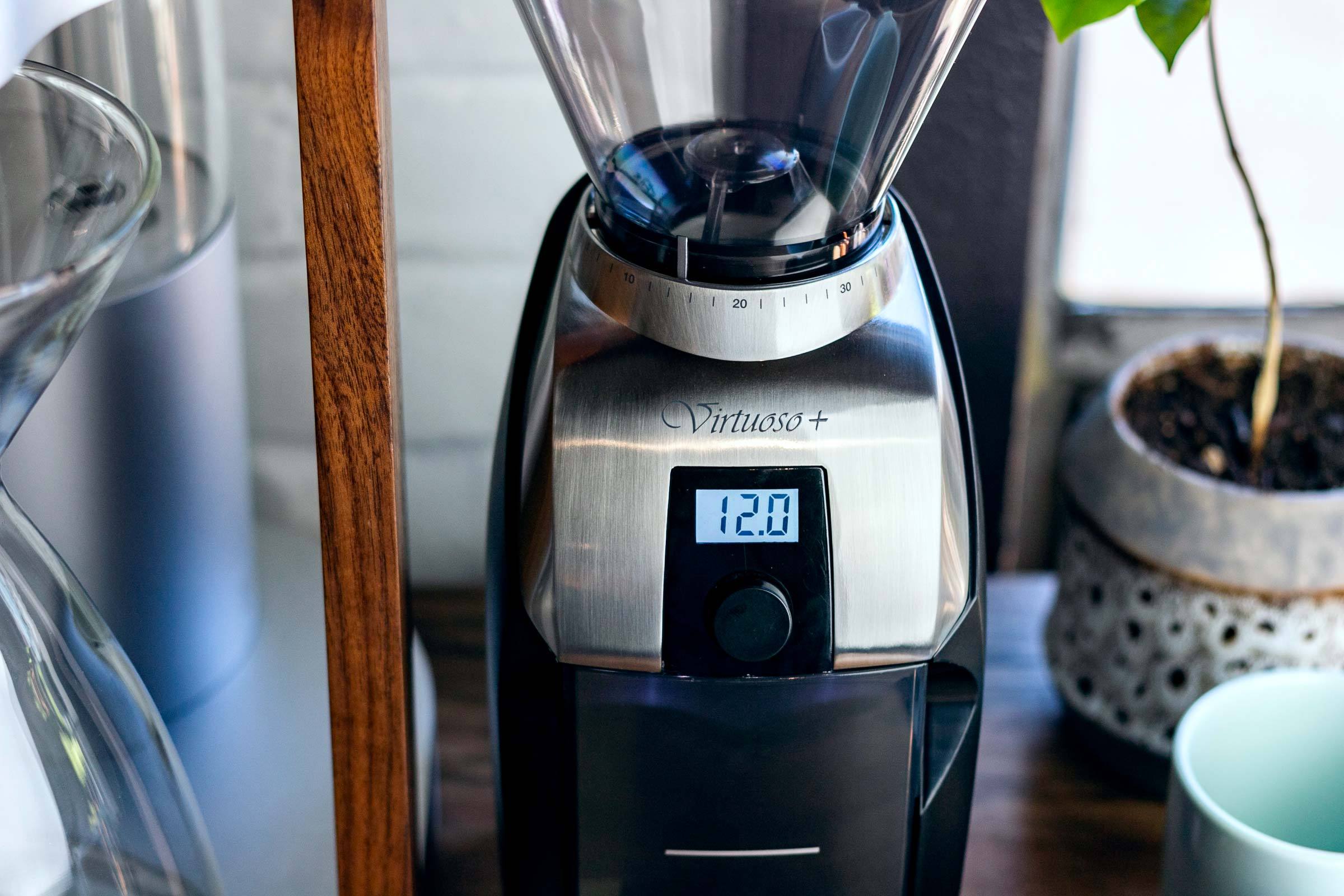 Baratza Virtuoso+ Conical Burr Coffee Grinder - Premium Espresso & Drip Coffee Maker for Home Baristas - Perfect for French Press, Pour Over & Cold Brew