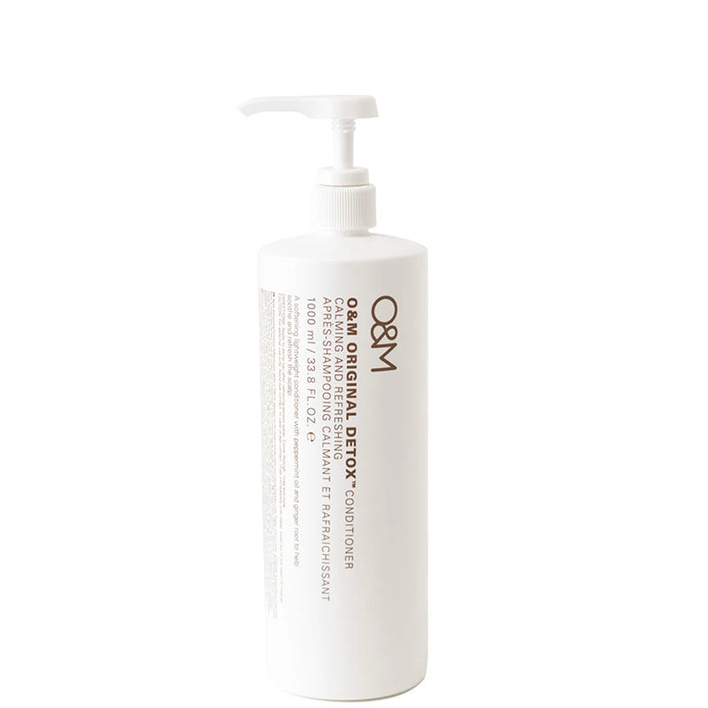 O&M Original Detox Conditioner - Clarifying & Purifying Hair Treatment for Buildup Removal | Perfect for Post-Swim, Gym, or Pollution Exposure