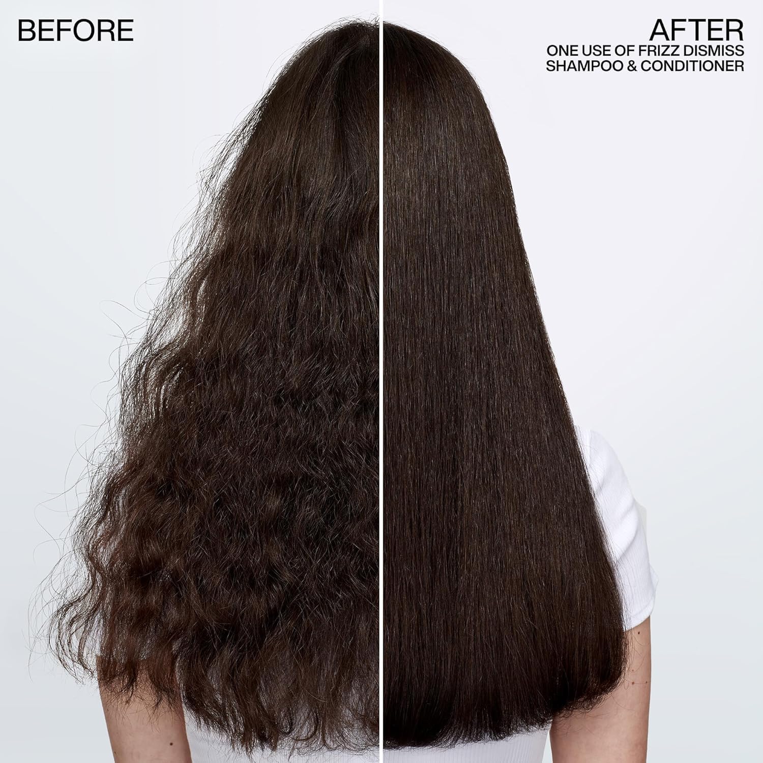 Redken Frizz Dismiss Sulfate Free Shampoo & Conditioner Set - Smoothing Treatment for Frizzy, Dry Hair - Controls Frizz & Adds Shine - Perfect for Daily Hair Care & Salon-Quality Results at Home