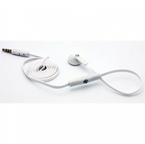 Single Ear Wired Headset with Microphone - Compatible with iPad 5/4/3/2/1, iPad Air/Air 2, iPad Mini/Mini 2/3/Retina Display - Lightweight Mono Earbud for Office Calls, Driving & Hands-Free Communication