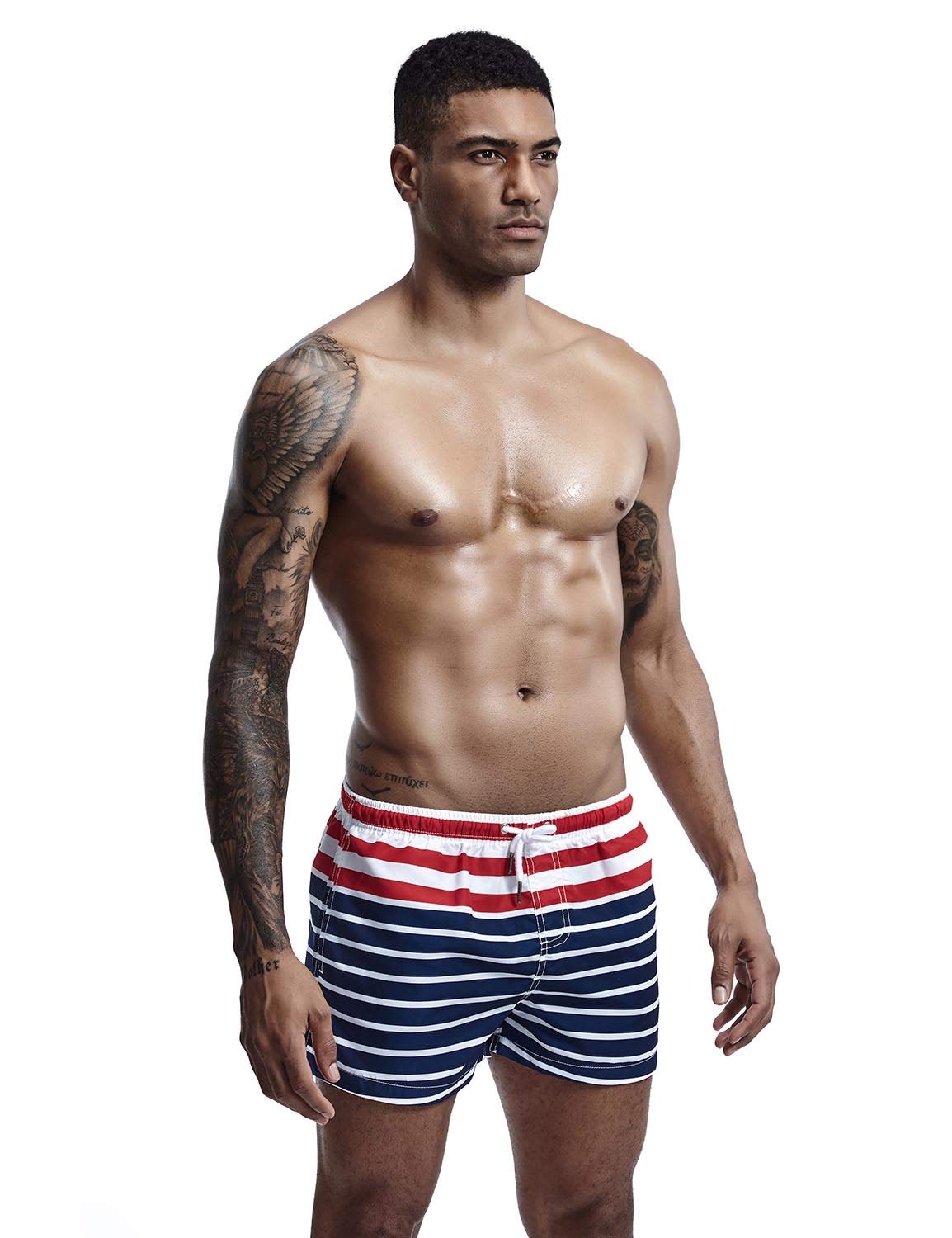 SEOBEAN Men's Quick-Dry Sports Board Shorts for Surfing, Swimming & Beach Activities – Lightweight & Comfortable for Summer Outdoor Adventures