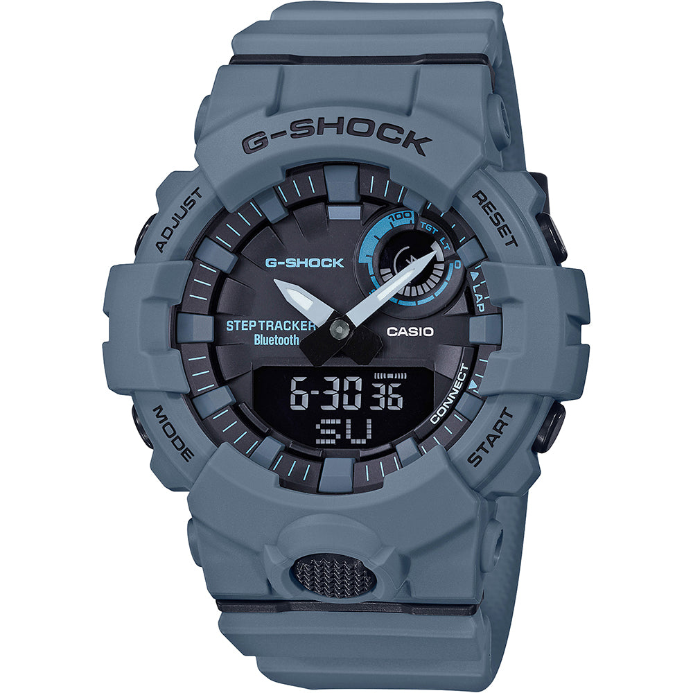 G Shock GBA800UC 2A Bluetooth Sports Watch for Men - Shock Resistant, Waterproof Digital Watch with Step Tracker & Smartphone Notifications - Perfect for Running, Gym & Outdoor Activities