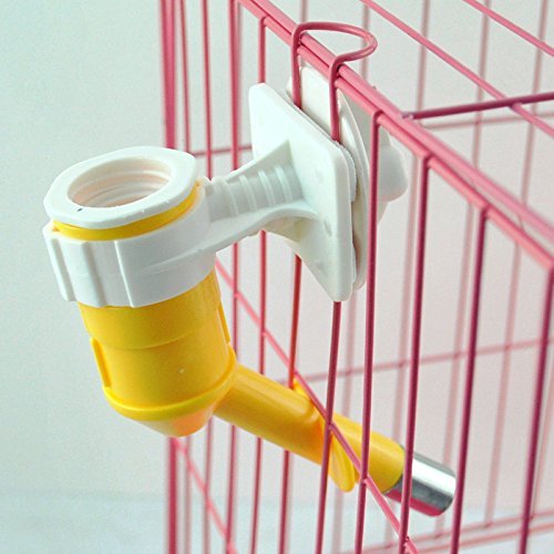 Yosoo Hanging Pet Water Dispenser Fountain for Cats & Dogs - Nozzle Only (No Bottle Included) - Perfect for Travel, Cages, and Outdoor Use