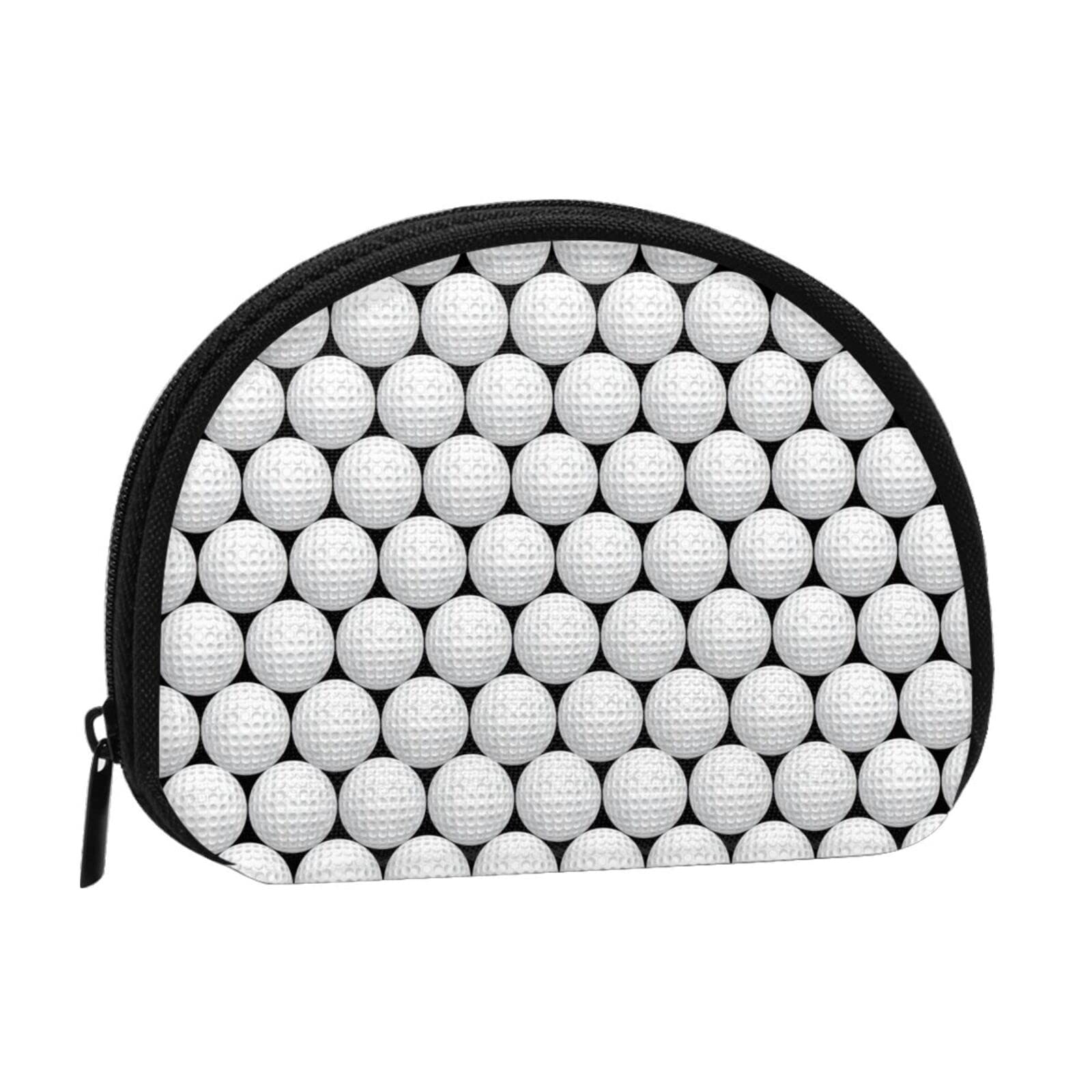 Unisex Zippered Cash Purse & Coin Pouch - Waterproof Travel Wallet for Cards, Keys, Passport, Makeup & Golf Balls | Compact Organizer for Daily Use, Travel & Sports Accessories Storage