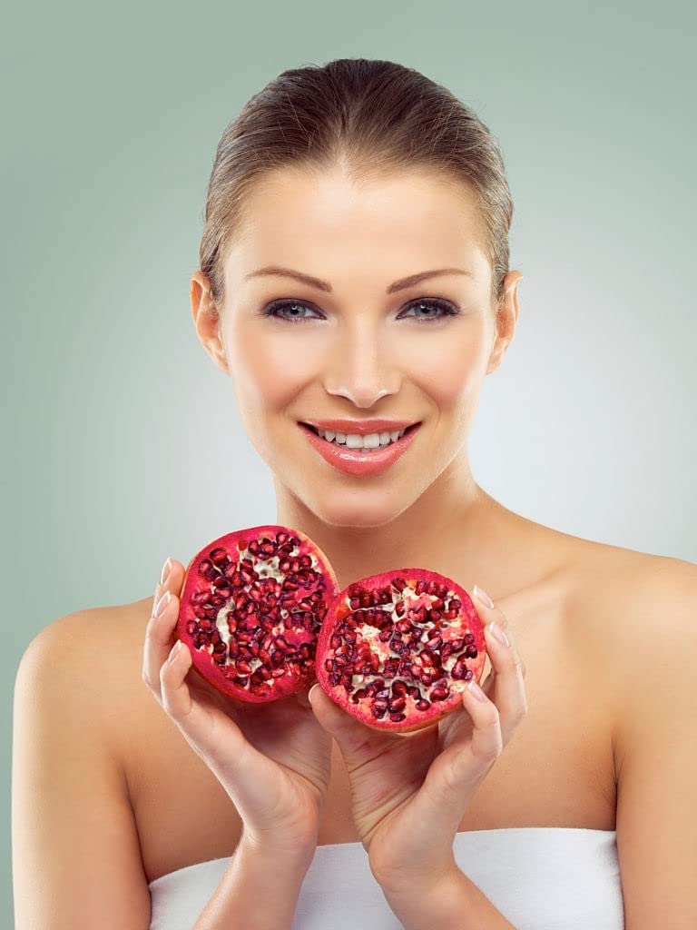 Pure & Natural Pomegranate Peel Powder (Punica Granatum) - 100g for Skin Whitening, Hair Care, Face Masks & Health Benefits | Boosts Immunity, Helps Diabetes | Perfect for DIY Beauty Treatments & Healthy Drinks