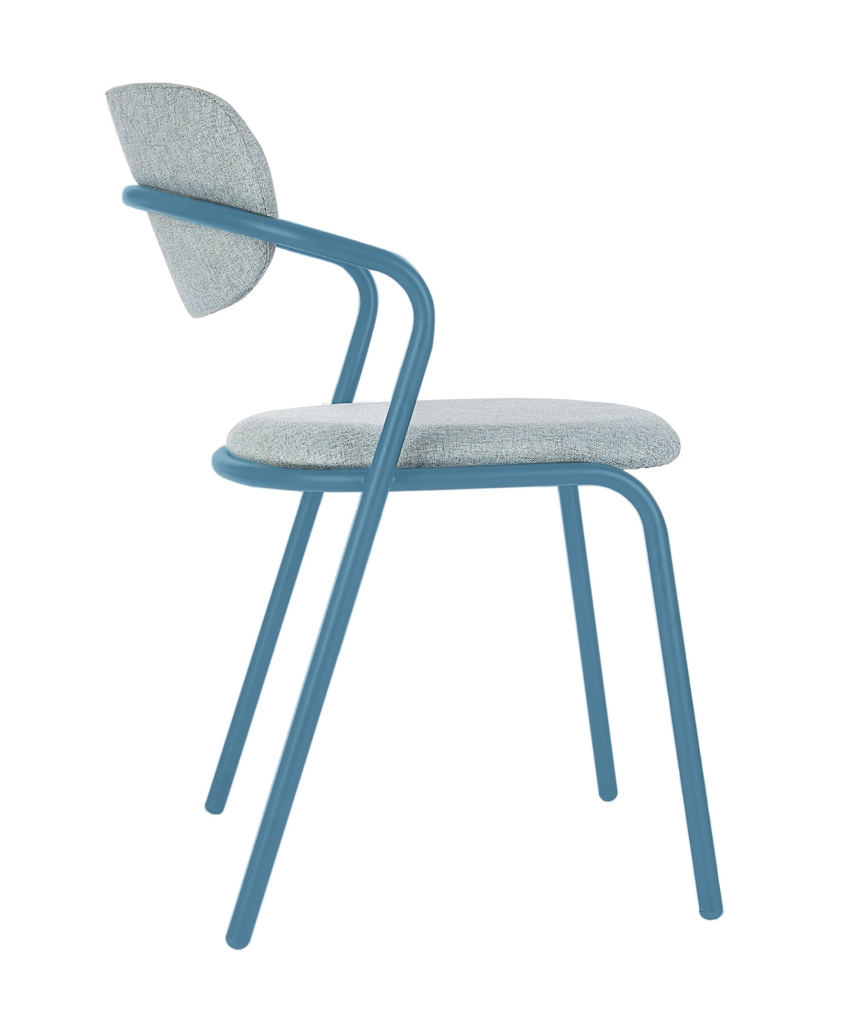 Giotto Stackable Chair by Green - Modern Durable Stacking Chairs for Home, Office, Restaurant & Event Seating