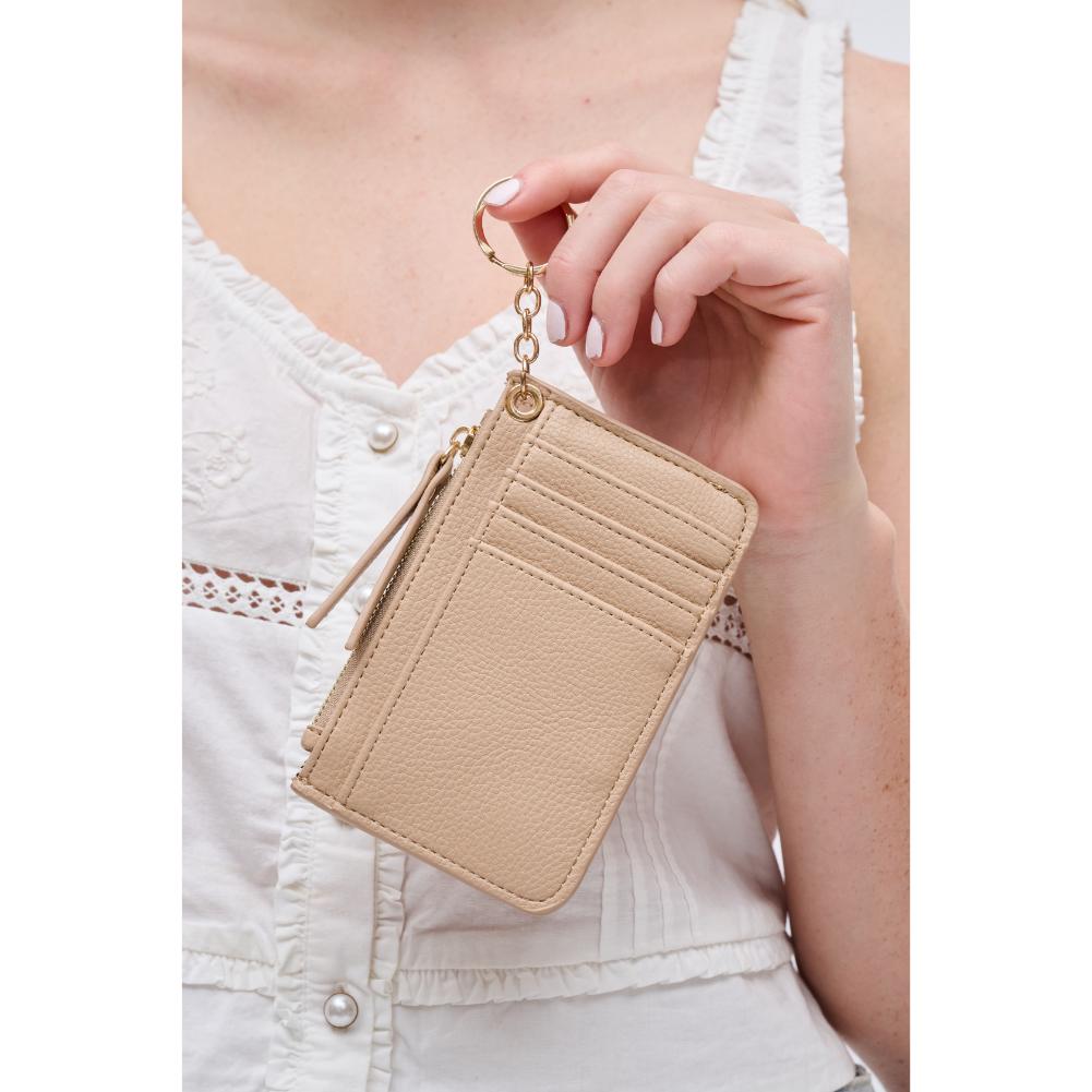 Sadie RFID Blocking Leather Card Holder Wallet for Women & Men - Slim Minimalist Design for Credit Cards, IDs & Cash - Perfect for Travel, Work & Everyday Use