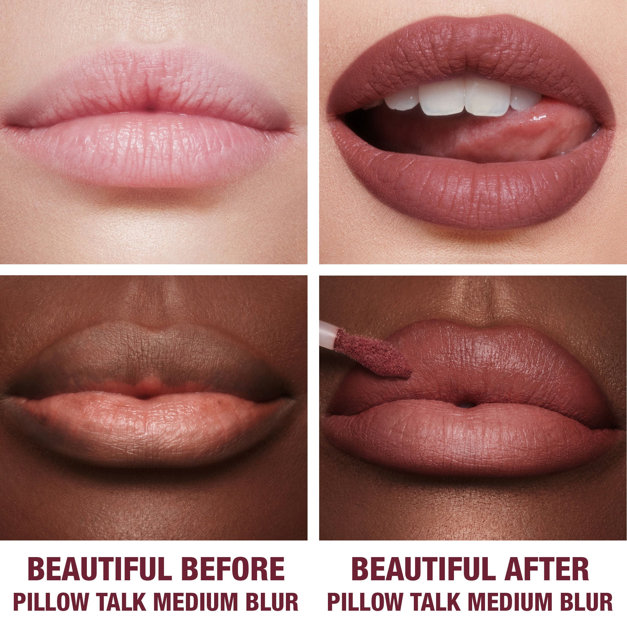 Airbrush Flawless Lip Blur - Matte Liquid Lipstick, Long Lasting & Non-Drying, Perfect for Everyday Wear & Special Occasions