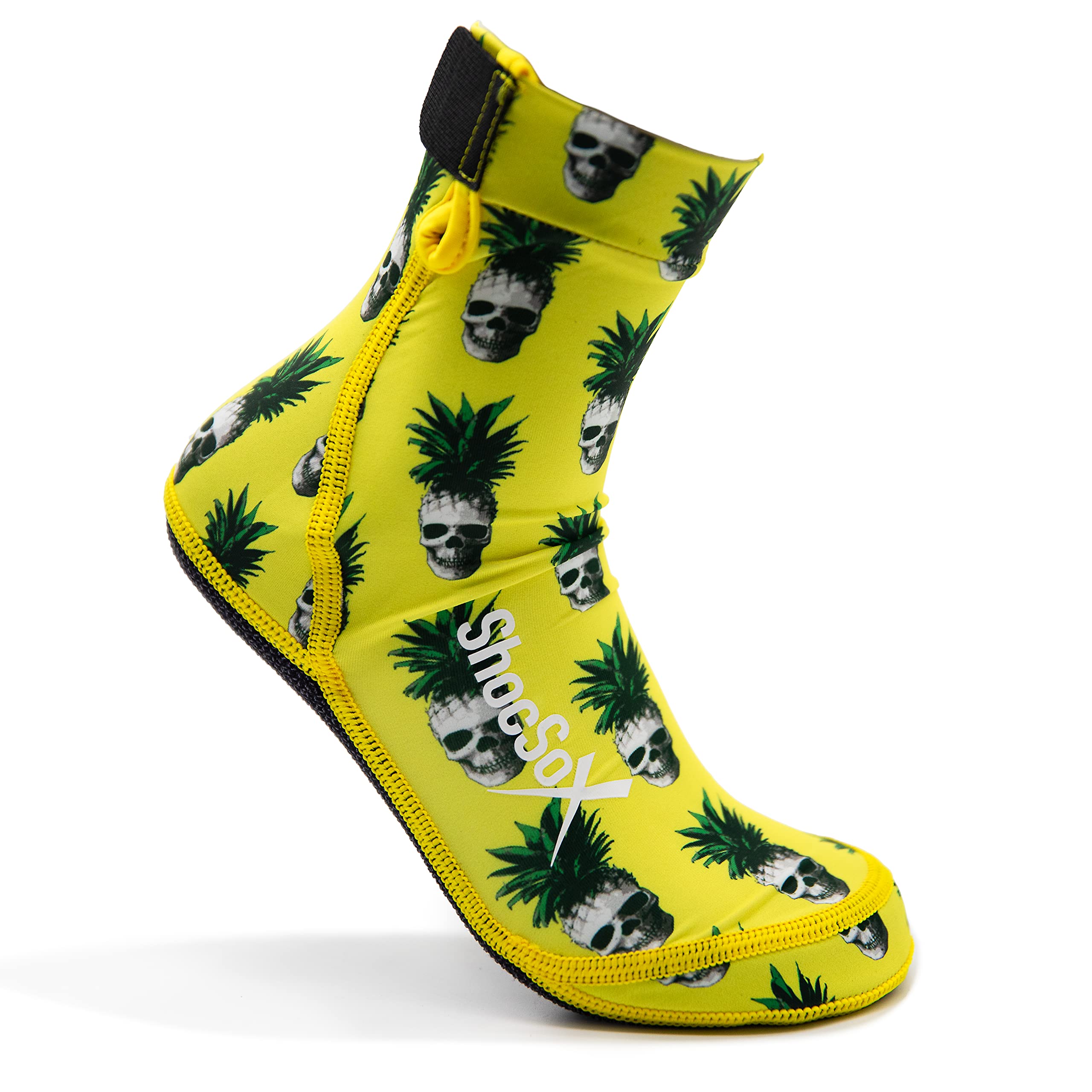 ShocSox Beach Volleyball & Sand Soccer Socks with Kevlar Soles - Durable, Long-Lasting Performance Socks for Outdoor Sports, Beach Games, and Water Activities