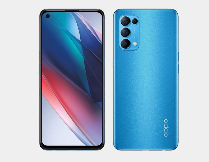 Oppo Find X3 Lite 5G Smartphone CPH2145 - 128GB ROM 8GB RAM, Dual SIM GSM Unlocked (Blue) - Premium Android Phone for Gaming, Photography & Business Use