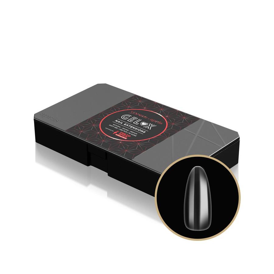 Apres Presto X Apres X Britneytokyo Gel X Tips - Round Medium Nail Tips for Gel Extensions | Perfect for Salon, Home Manicure & Nail Art Designs