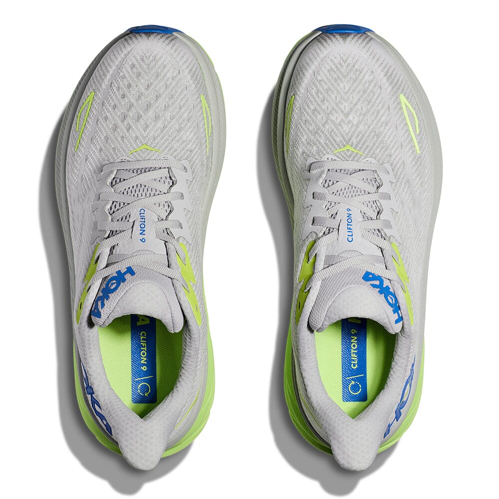 Hoka Men's Clifton 9 Wide Running Shoes - Lightweight Cushioned Sneakers for Road & Trail | Perfect for Jogging, Gym Workouts & Daily Walking