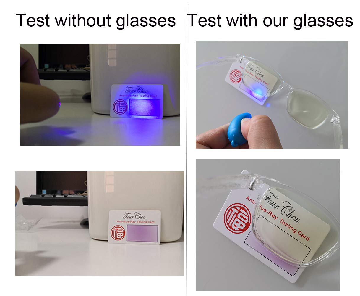 Blue Light Blocking Glasses for Kids - Anti Eye Strain Computer & Gaming Glasses for Children - Perfect for Online Classes, Video Games & Screen Time Protection