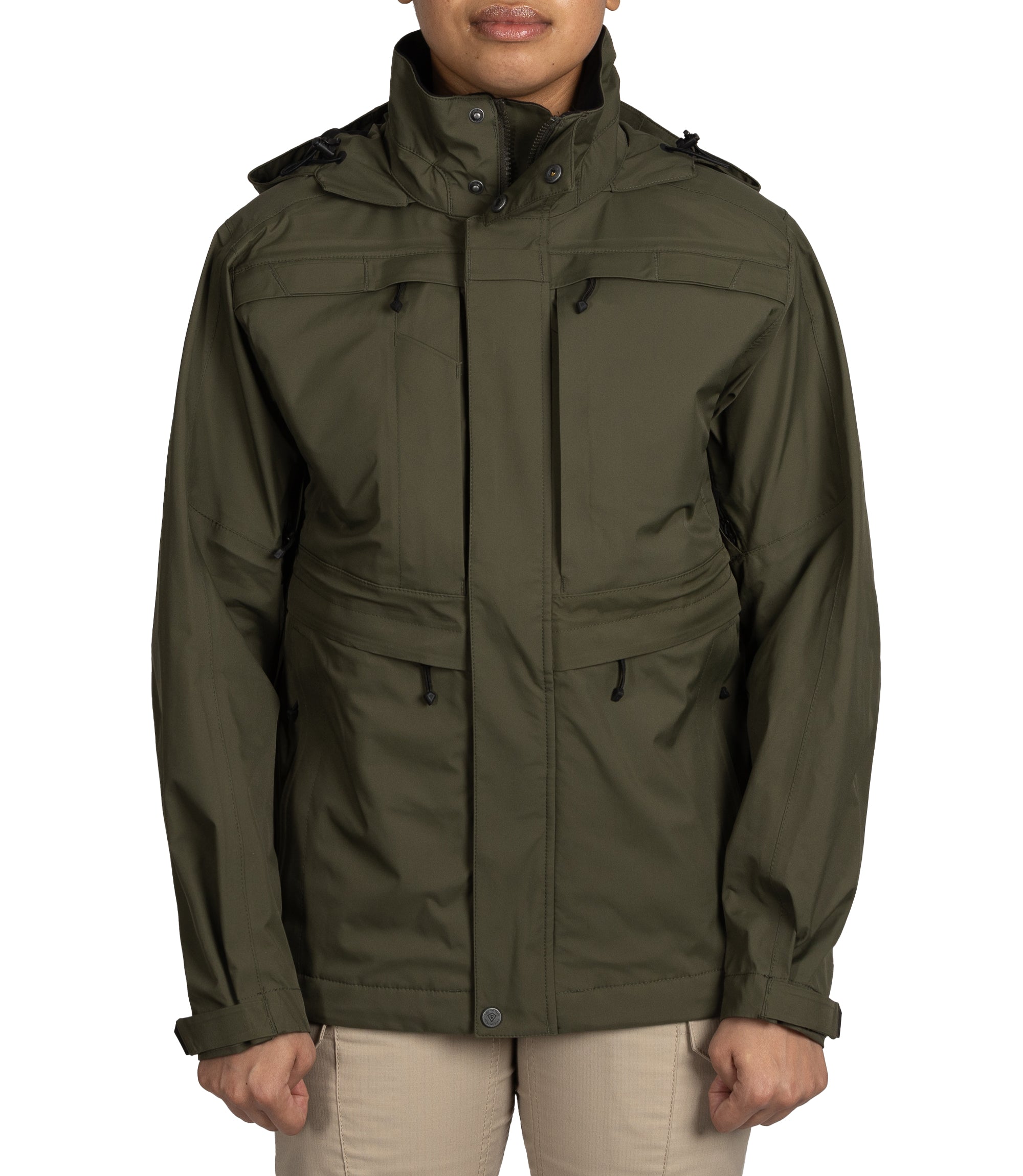 Women's Tactix 3-in-1 Waterproof Winter Parka Jacket - Convertible Outerwear for Hiking, Skiing & Cold Weather Protection