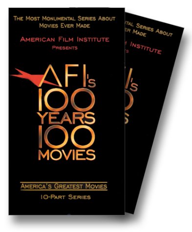 AFI's 100 Years 100 Movies: The Complete American Film Institute Collection - Classic Movie VHS Set for Film Enthusiasts & Collectors | Perfect for Home Theater Nights & Vintage Decor
