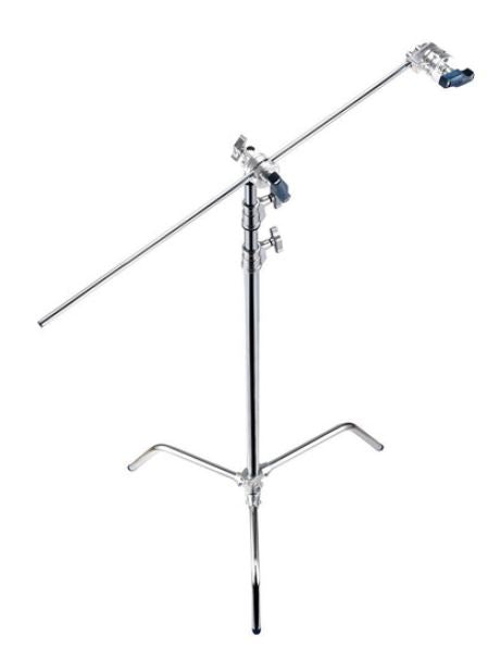 Avenger A2033FKIT Heavy Duty C Stand with Grip Arm Kit - Professional Photography & Video Lighting Equipment for Studio, Film Set, and YouTube Content Creation