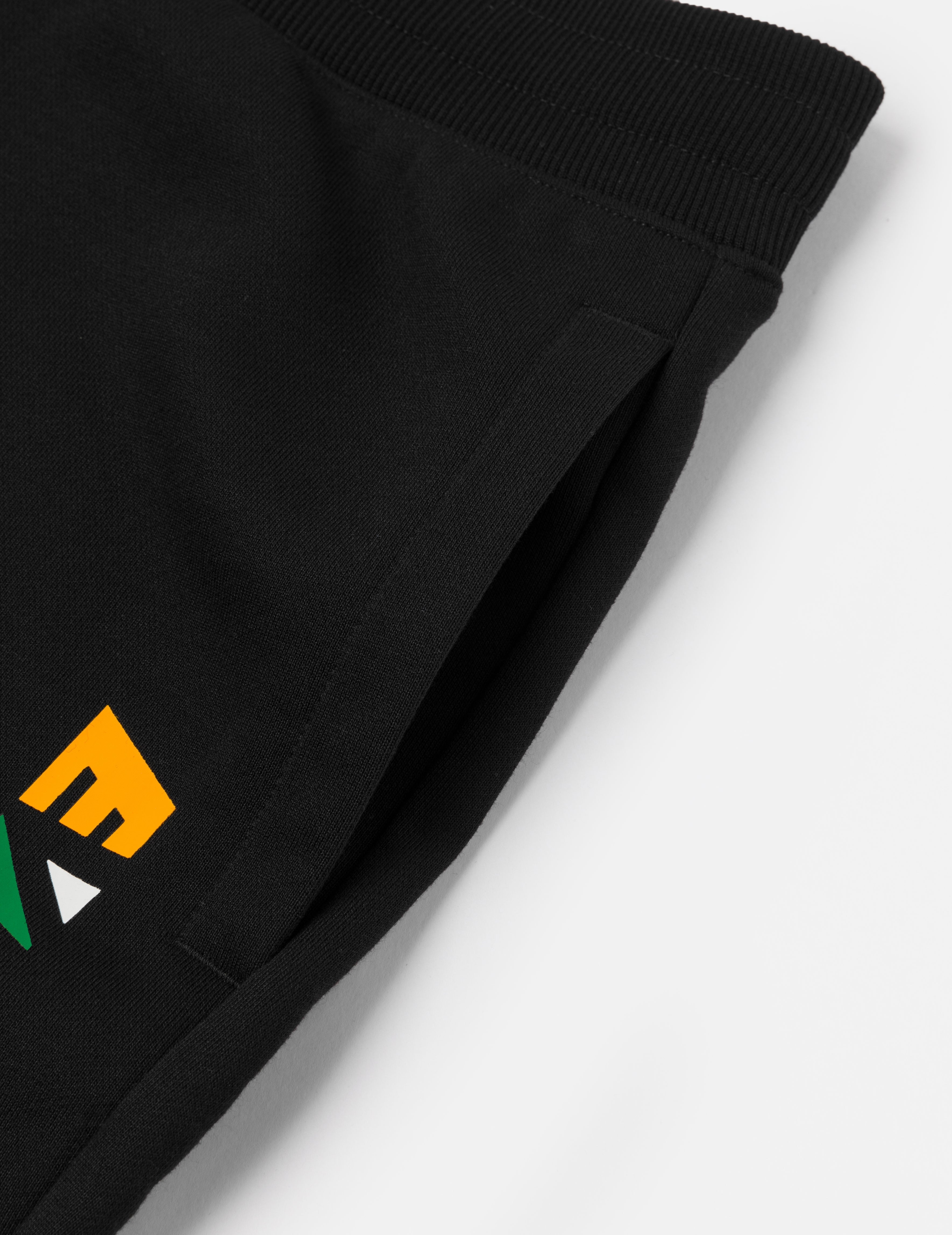 Kamon and Daruma Embroidered Sweatpants for Men - Regular Fit Casual Joggers with Japanese Design - Perfect for Lounge, Gym, and Streetwear Fashion