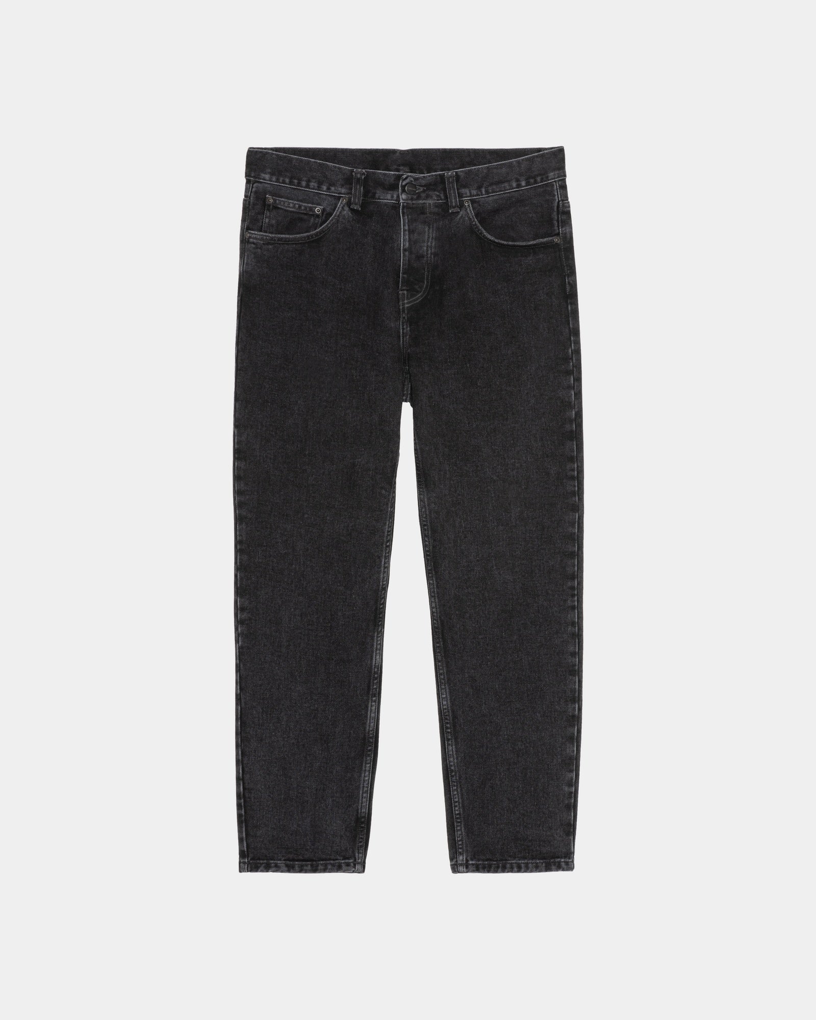 Newel Pant | Black Stone Washed Men's Casual Pants for Everyday Wear & Outdoor Activities