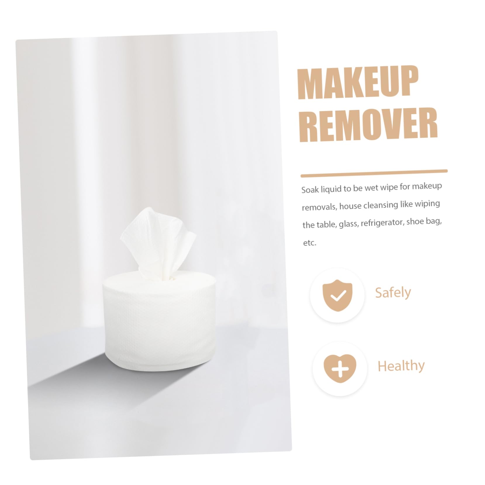 Gentle Makeup Remover Towel for Sensitive Skin - Soft Reusable Face Cleansing Cloth | Perfect for Daily Makeup Removal & Skincare Routine