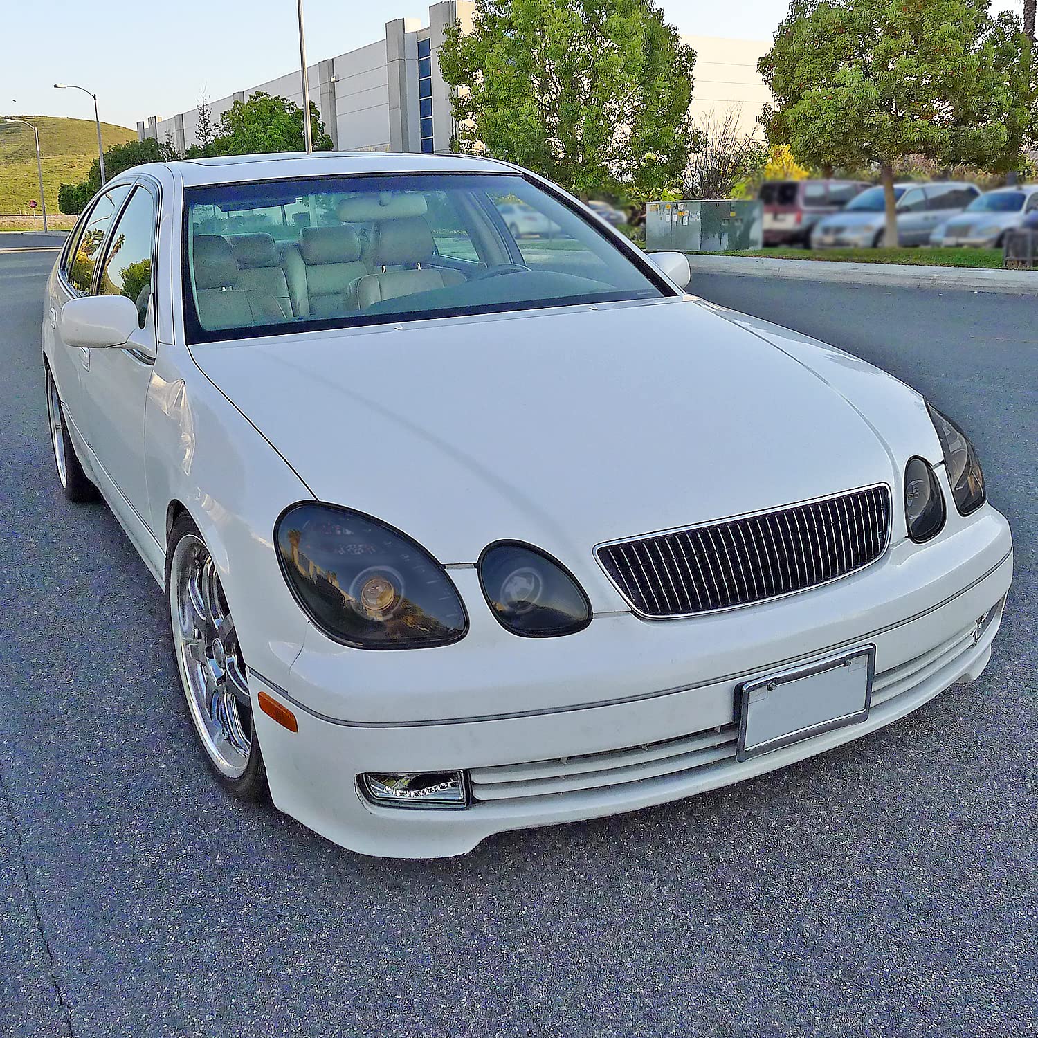 SPEC-D Tuning Smoke Projector Headlights for 98-05 Lexus GS - Easy Install for Night Driving