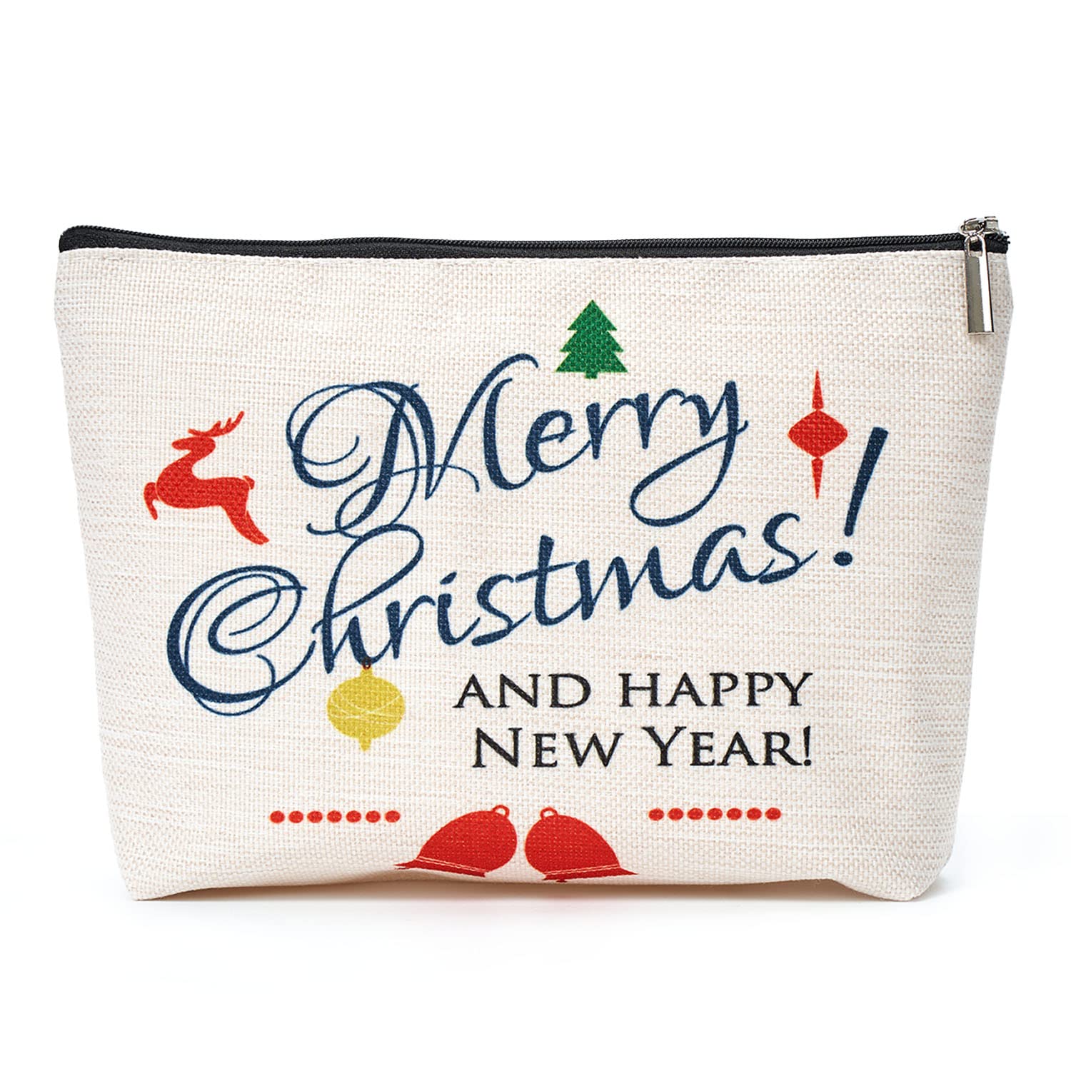 Vercord Funny Inspirational Makeup Bag for Women - Travel Cosmetic Case - Perfect Christmas Gift for Her - Ideal for Travel, Gym & Daily Use