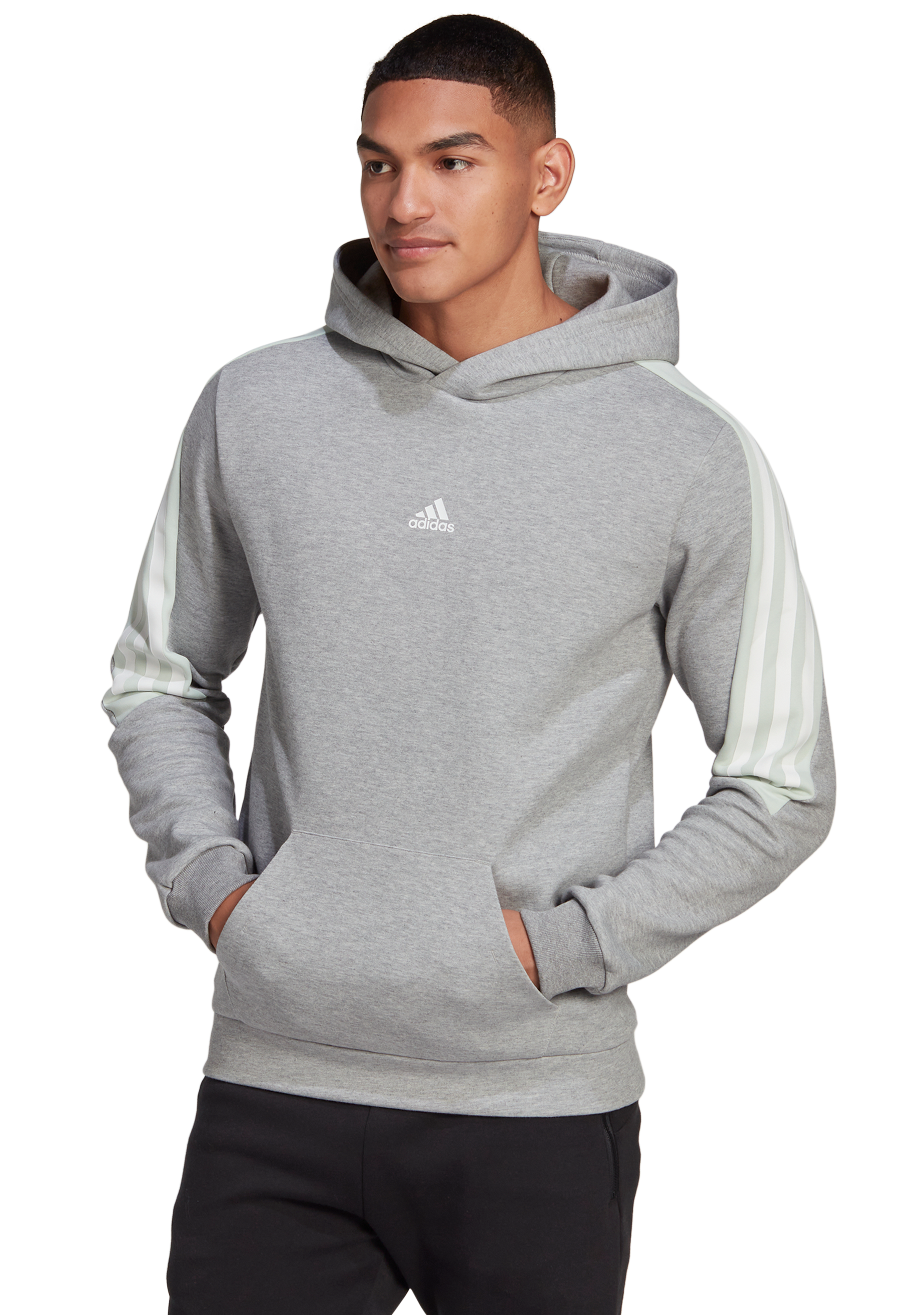 Adidas Men's Future Icons 3-Stripes Hoodie - HL1969 | Comfortable Athletic Pullover for Gym, Running & Casual Wear