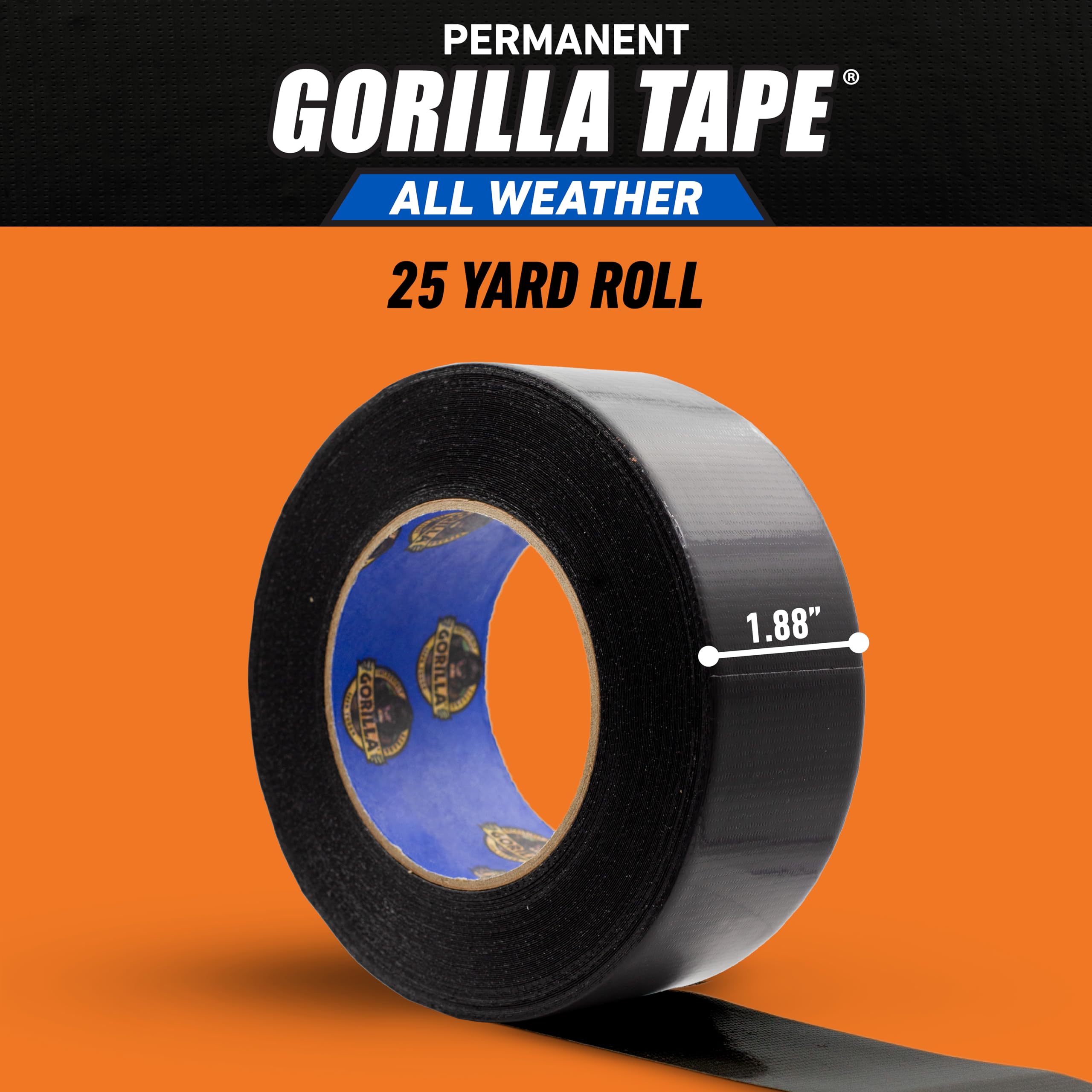 Gorilla All Weather Heavy Duty Duct Tape 1.88