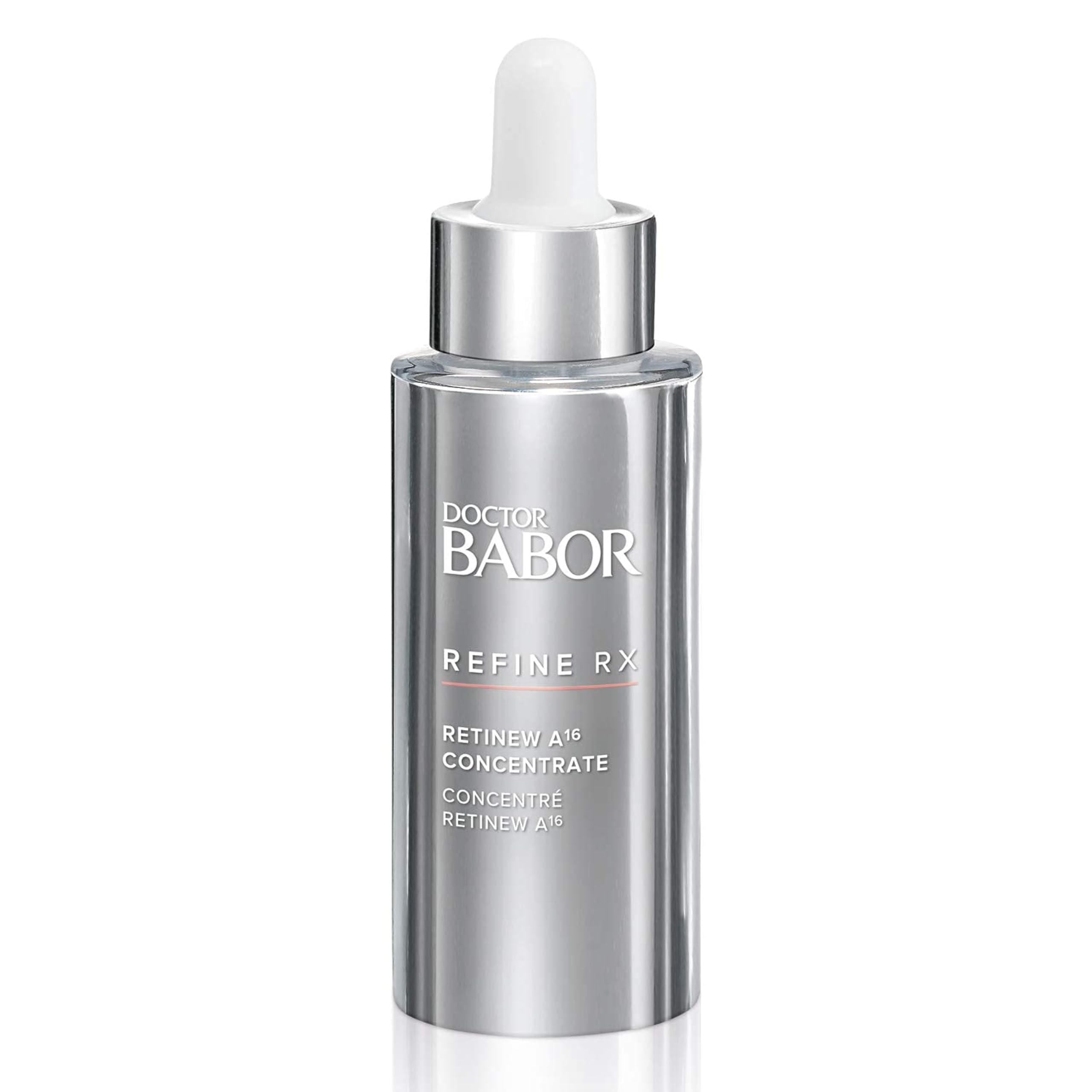 DOCTOR BABOR Refine RX A16 Concentrate - Regenerating Collagen Booster for Dull & Stressed Skin | Vegan, Sensitive-Skin Safe Alternative to Retinol | Perfect for Nighttime Anti-Aging Routine & Post-Travel Skin Recovery