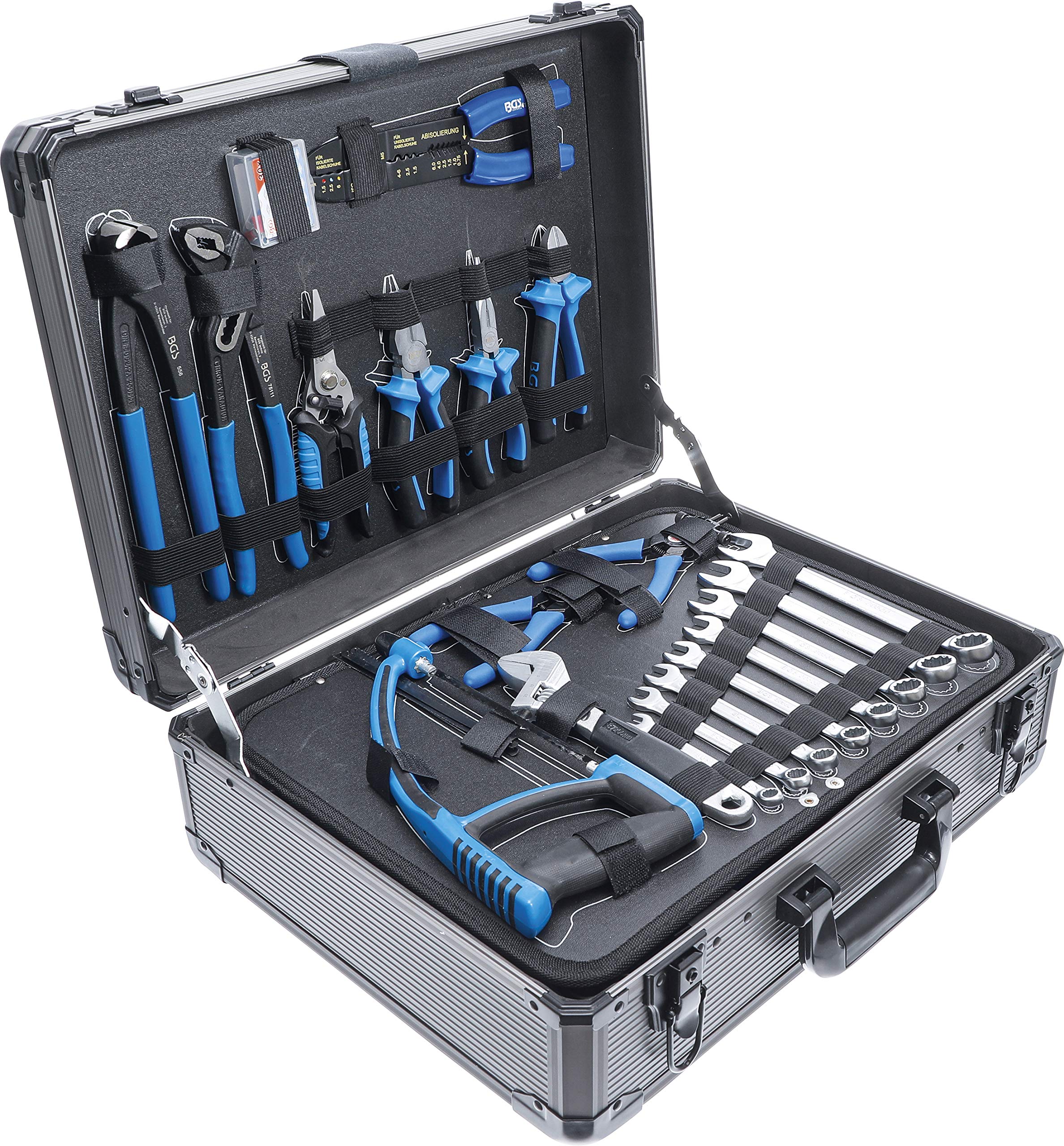BGS 15501 149-Piece Tool Assortment Set - Professional Hand Tools Kit for Home Repair, Automotive & DIY Projects - Screwdrivers, Pliers, Wrenches & More