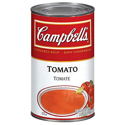 Campbell's Tomato Soup 50 OZ (Pack of 12) - Bulk Canned Soup for Restaurants, Catering & Emergency Food Storage | Classic Tomato Flavor, Ready-to-Eat Convenience