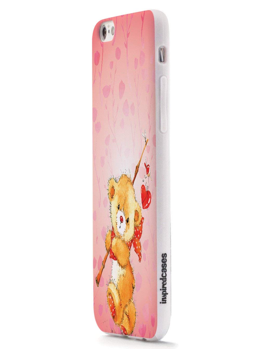 Teddy Bear iPhone SE Case - 3D Textured Protective Cover for Apple iPhone SE (2020/2022) - Cute 