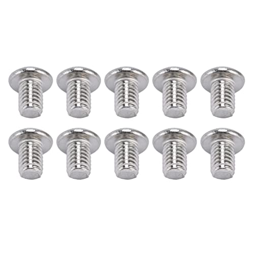 M4 Round Head Hex Socket Screws - 100Pcs High Strength Button Head Screws for Electronics & DIY Projects | Perfect for Laptops, Phones & Small Appliances Repair